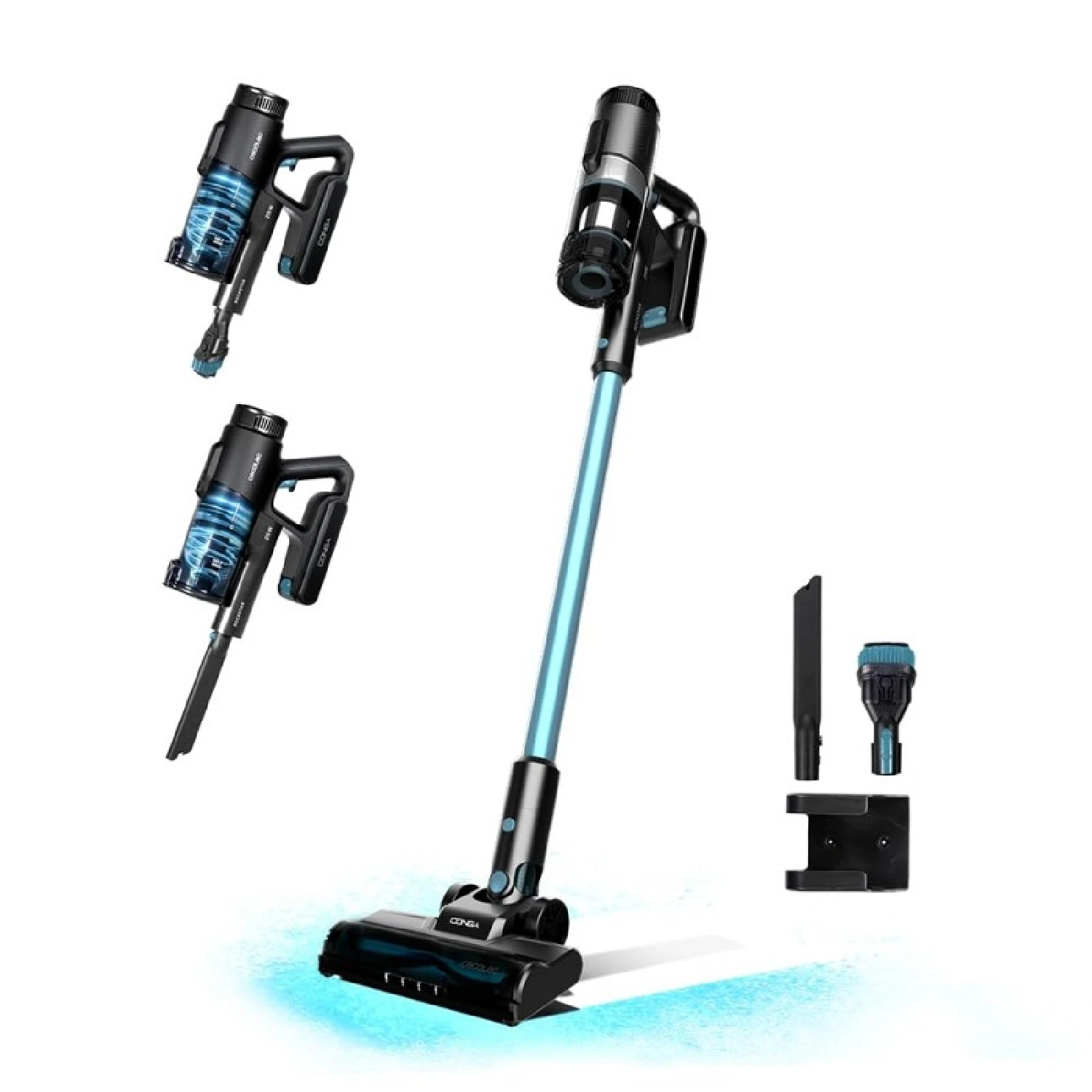 Vertical vacuum cleaner Conga Rockstar 1500 Ray Free Cecotec