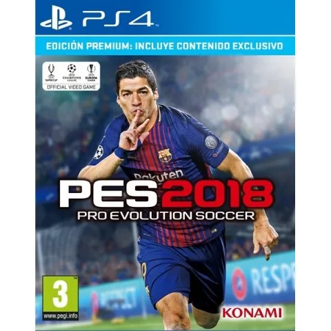 Pes 2018 Edicion Premium Juego para Consola Sony PlayStation 4, PS4 [PAL ESPAÑA]