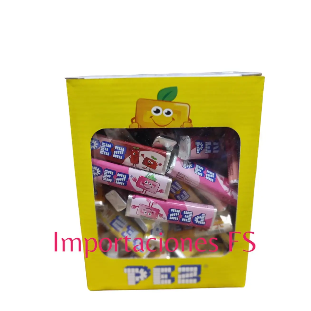 PEZ CARAMELO - PASTILLAS RECAMBIO PEZ - 100 UD - PAQUETE DE SUMINISTRO -850 GR - RECAMBIO PEZ - CARAMELO PEZ.