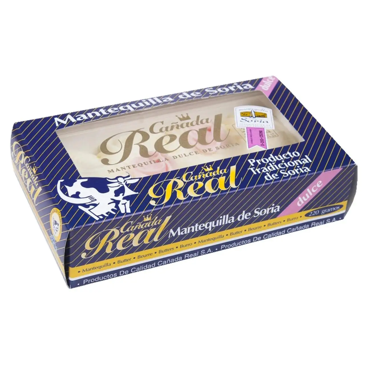 Mantequilla de Soria Dulce Cañada Real 220g