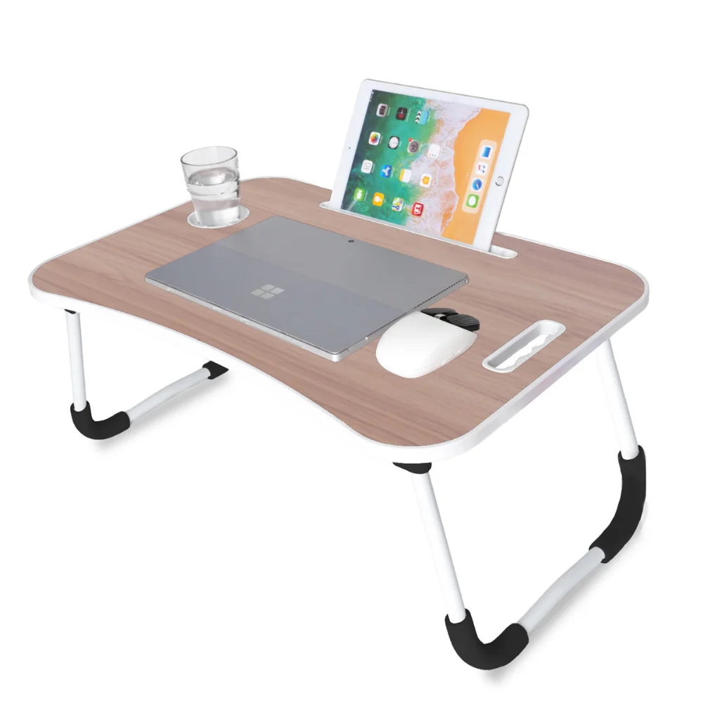 Mesa plegable sin cajón UNYCOS Mesa auxiliar, ergonómica, ideal para ordenador portátil y libros
