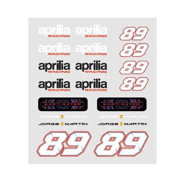 Adesivi Jorge Martin A 89 Ce U