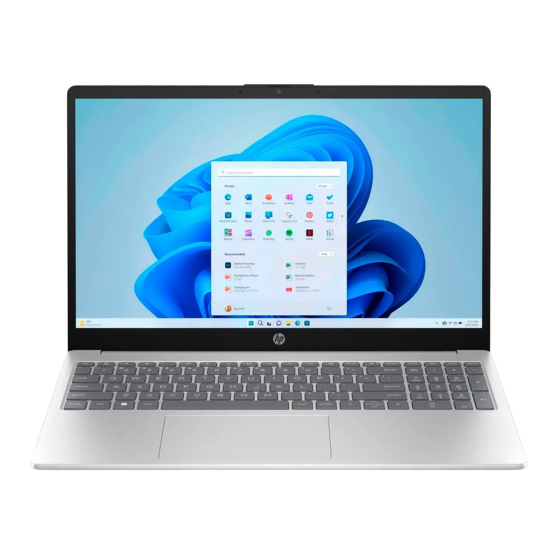 Hp laptop 15fd-0341ns lunar blue / 15.6" full hd / intel ®   Core ™   N100 / 8 gb ddr4 / 512 gb ssd pcie nvme m.2 / windows 11 home