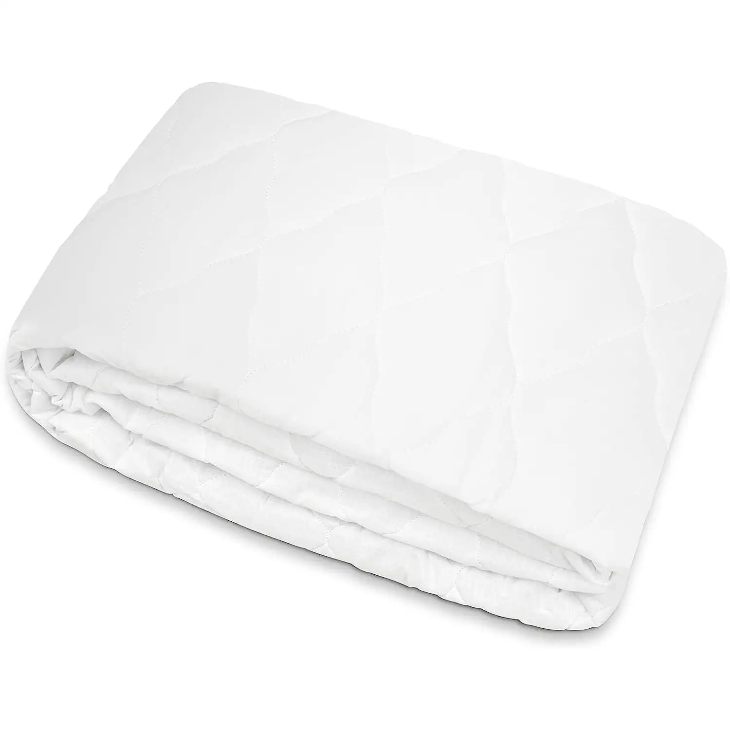 DECASATEXTIL®- Protector de colchon Acolchado Reversible -NO IMPERMEABLE -Transpirable,hipoalergénico, antiácaros.- Cubre colchon Ajustable.