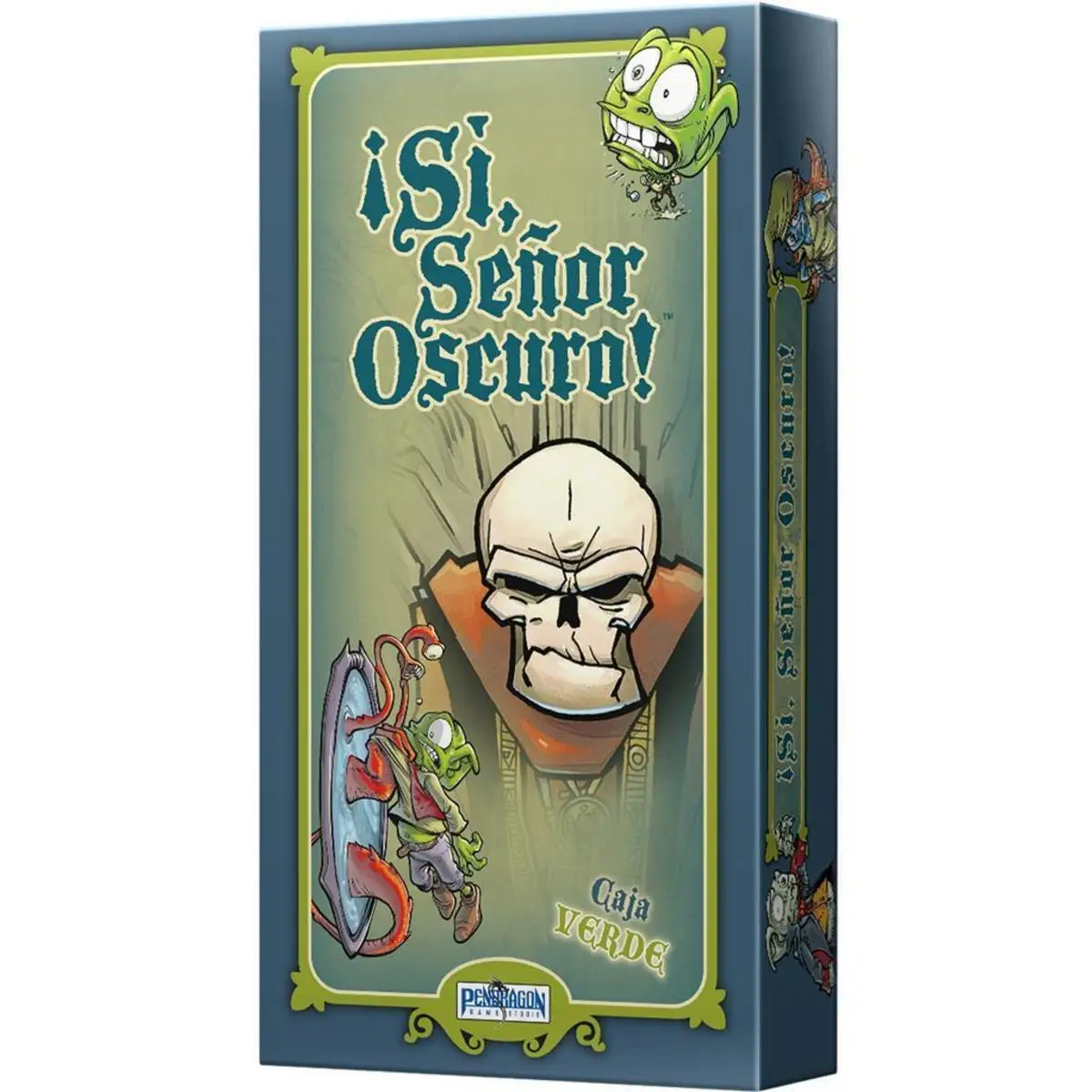 Asmodee - Juego de mesa ¡Sí, Señor Oscuro! Caja Verde