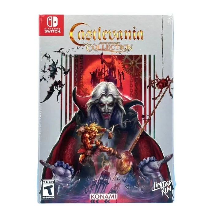 Juego Castlevania Anniversary Collection para Nintendo Switch Edición Limitada PAL EU - Nuevo Original Precintado