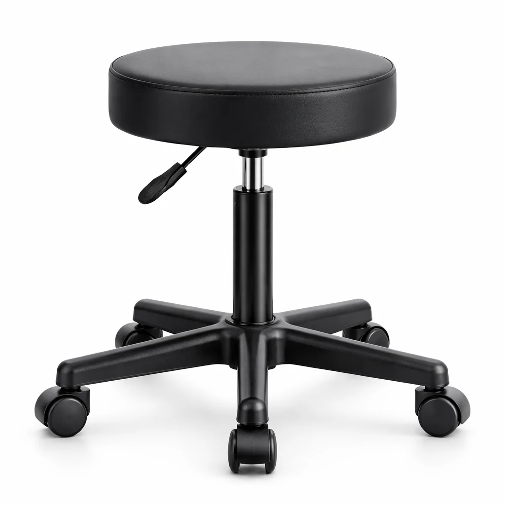 T-LoVendo Taburete Giratorio elevable con Bolsa Silla de Trabajo banqueta Peluqueria Masajista Centro Estetica