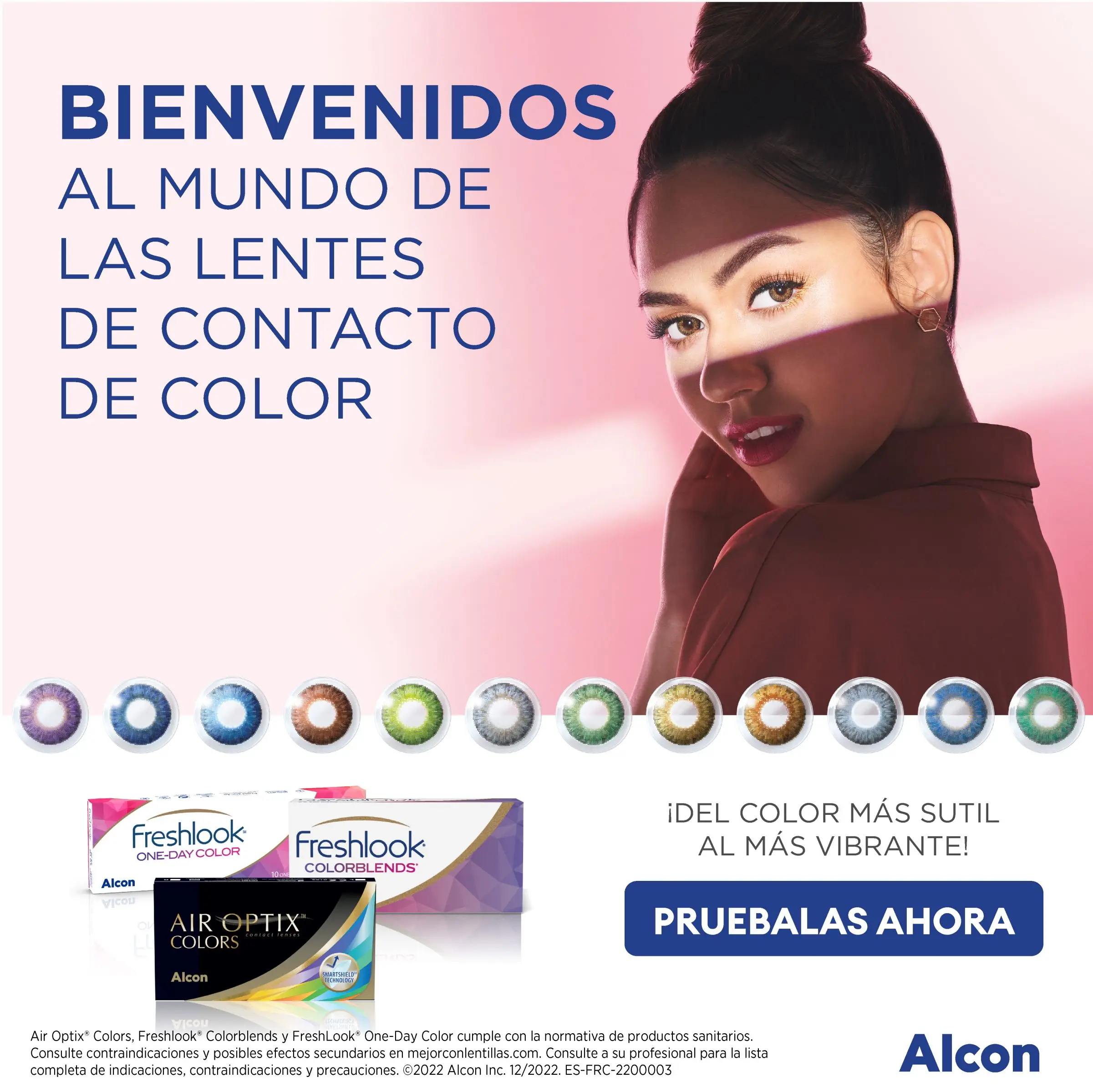 Alcon lenses-Air Optix Colors-colored contact lenses in pack of 2-monthly replacement