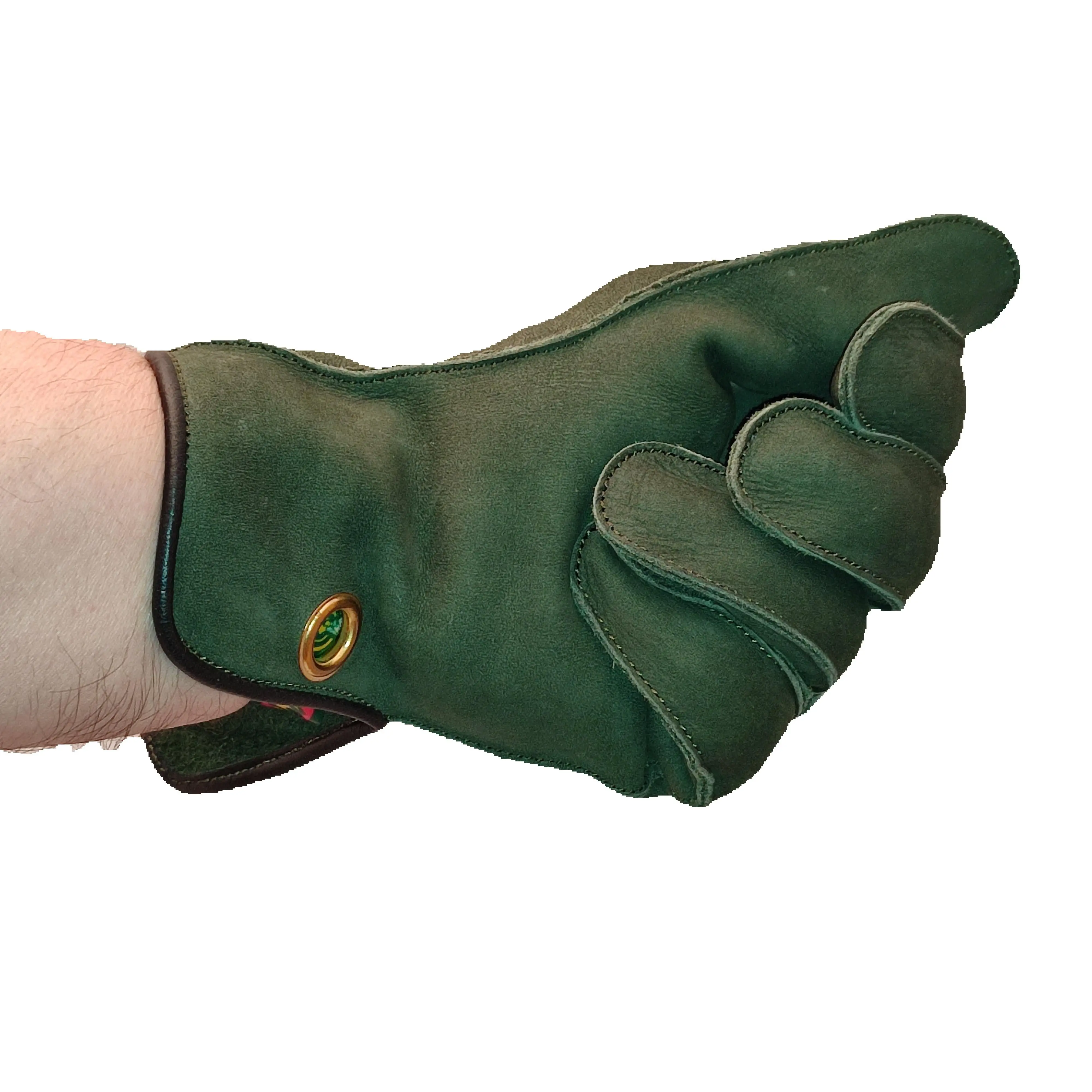 GUANTES DE CUERO PARA CETRERIA CORTOS Y SUAVES marca sola