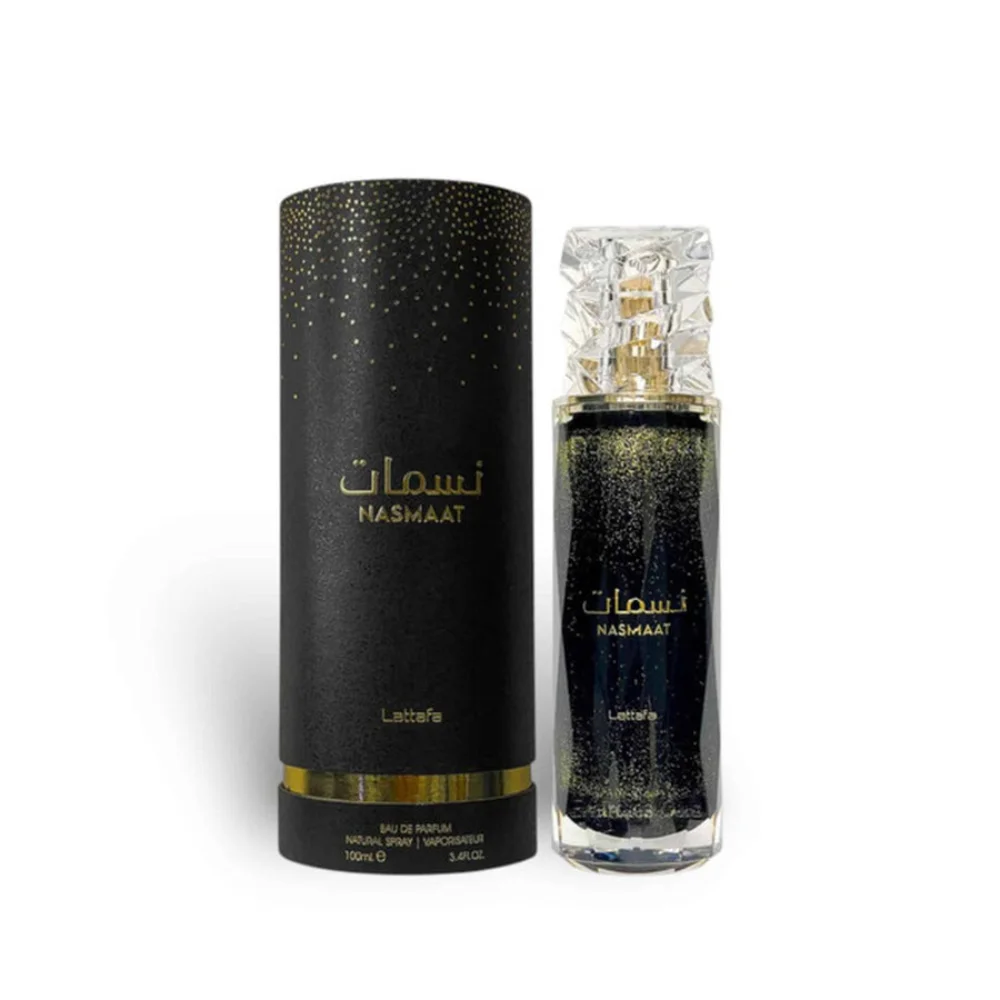 Perfume Árabe 100% Original Lattafa Nasmaat  100 ml– Misterio, Lujo y Tradición Unisex, 100 ml