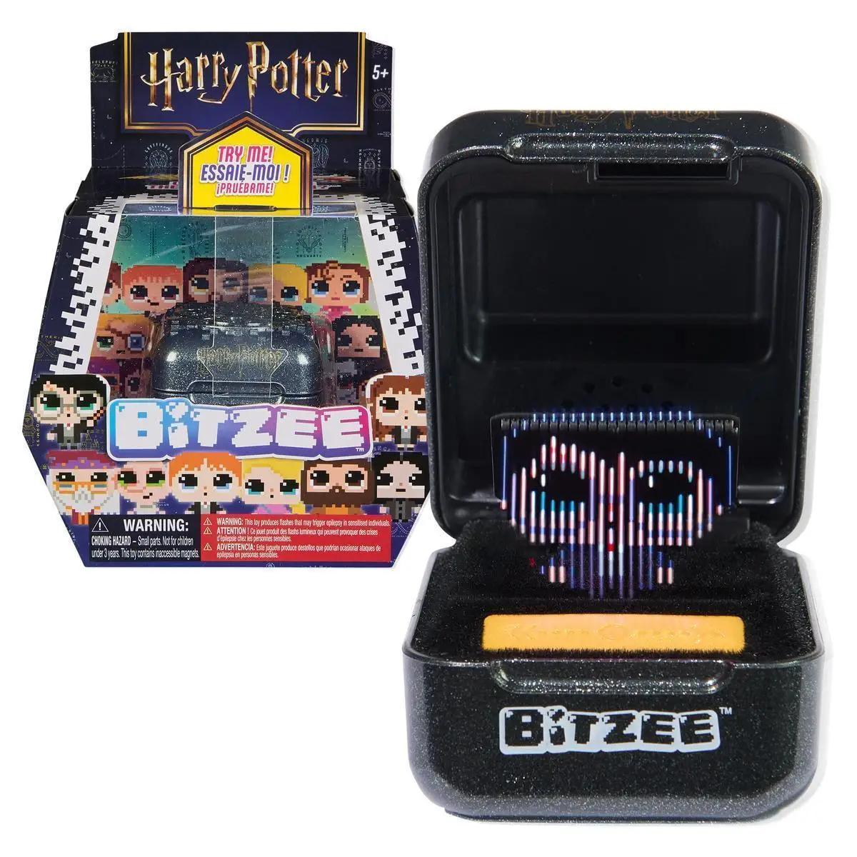 Mascota Interactiva Bitzee Harry Potter Digital Black, 20 personajes, Sensorial y Sonora, 5+ años - Imagen 3