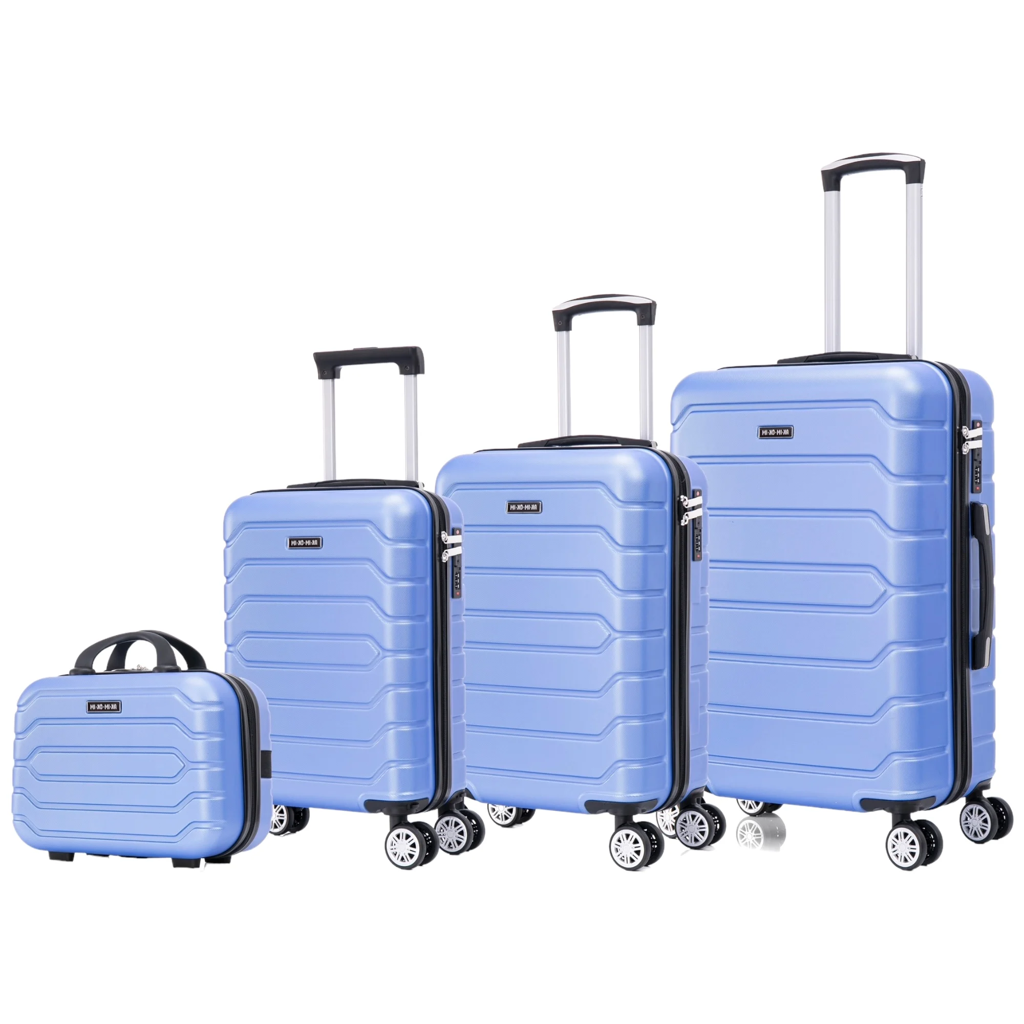 Conjunto de Maletas de Viaje con Cerradura Numérica y 4 Ruedas 360° 🧳