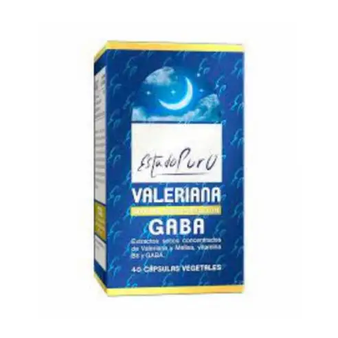 Tongil Valeriana GABA Estado Puro (60 Cápsulas) - Fórmula Relax y Bienestar con Extracto de Valeriana y GABA - Complemento Alimenticio Natural