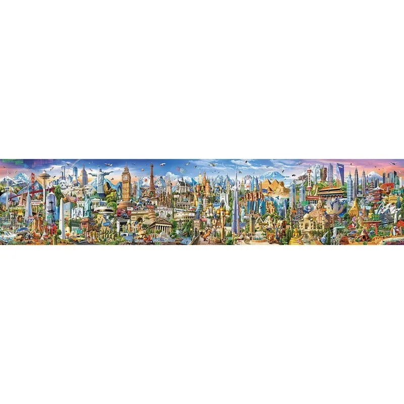 Educates 17570. Puzzle 42000 pieces around the world