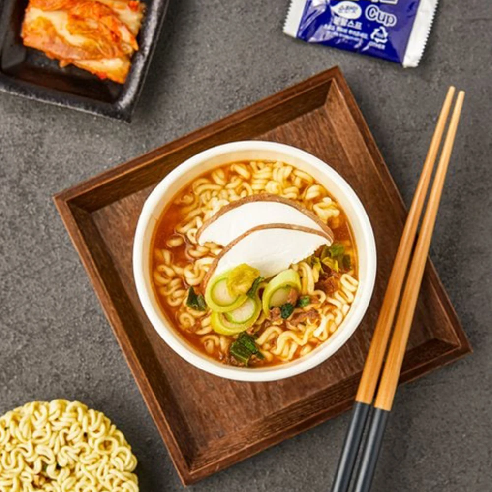 Jin ramen mild cup 65g x 6u korean instant – korean instant noodles in cup #2
