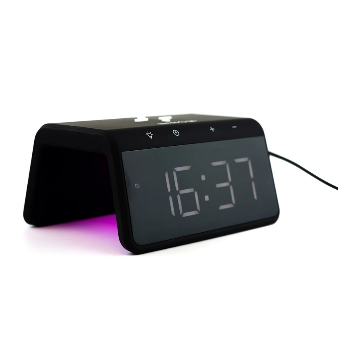 Qi swiss + go ENEA wireless charger alarm clock