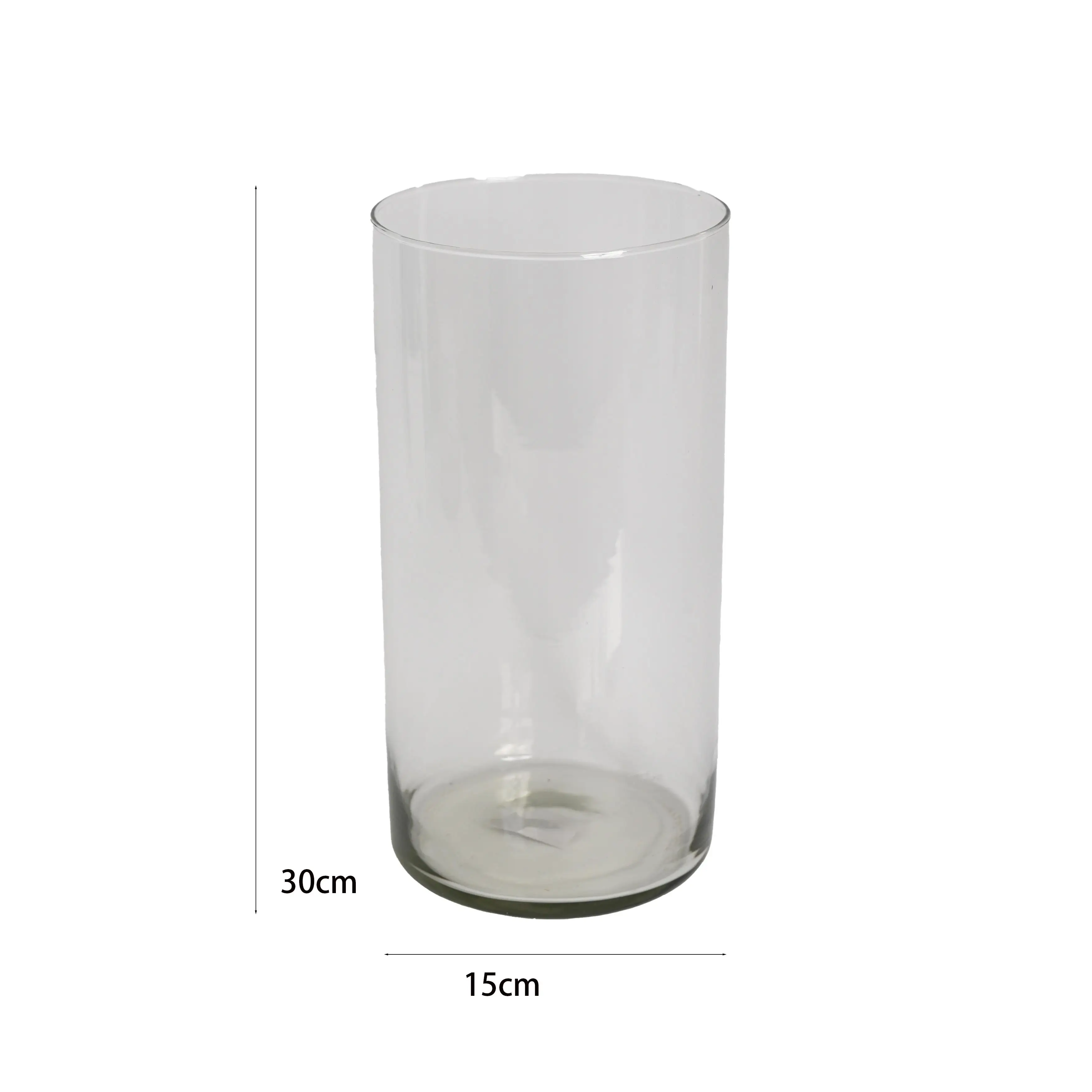 Poenia Arte Floral - Jarrón Cilindro 15D 30H - REF 8435525700654 - Decorativo y Elegante