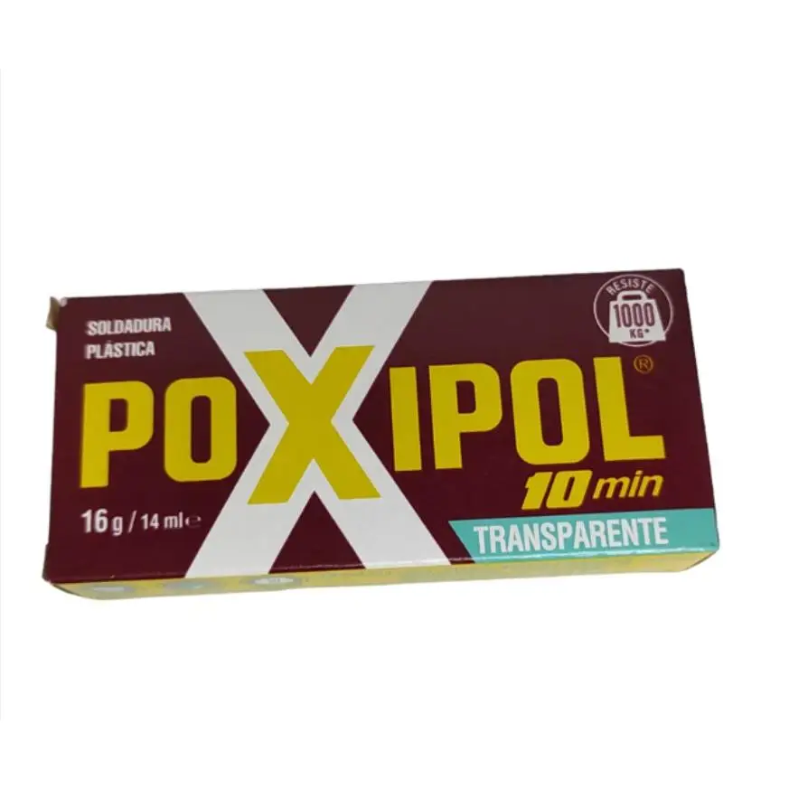 Transparent poxipol - epoxy glue 2 components 16gr
