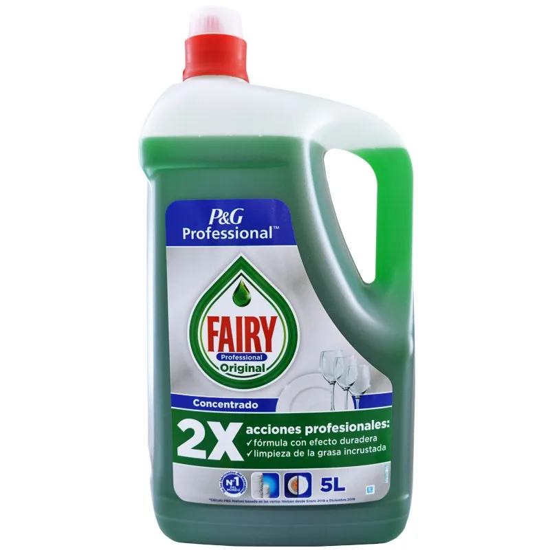 FAIRY Original Ultra Lavavajillas A Mano Concentrado Profesional para hosteleria,Bares,restaurantes,casas etc... 5L o 10L para elegir Primera Calidad Garantizada