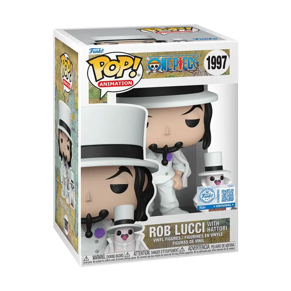 Funko Pop! Funko Pop One Piece Rob Lucci with Hattori  -  Nº 1997