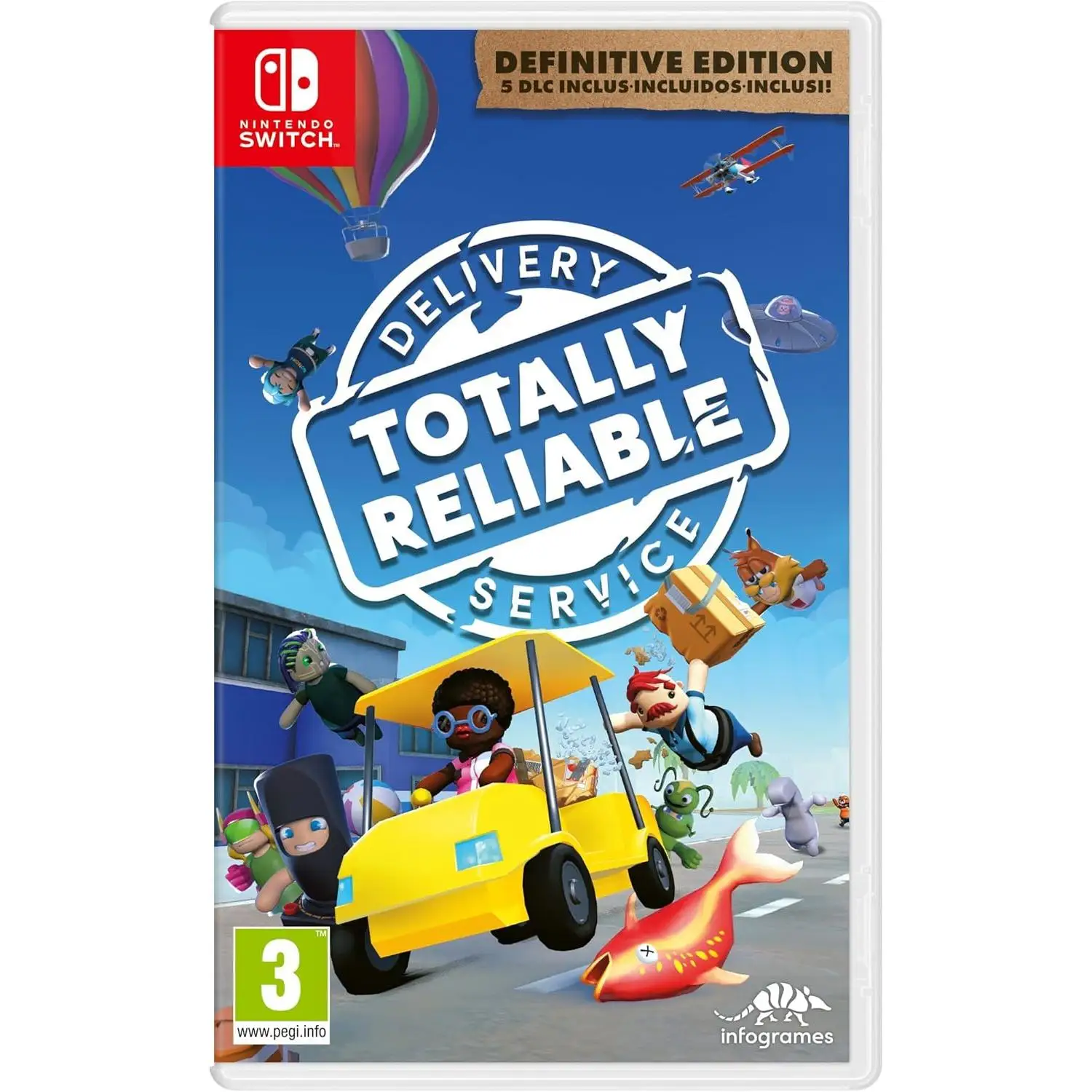 Totally Reliable Delivery Service: Definitive Edition - Juego SWITCH - Version ESPAÑA