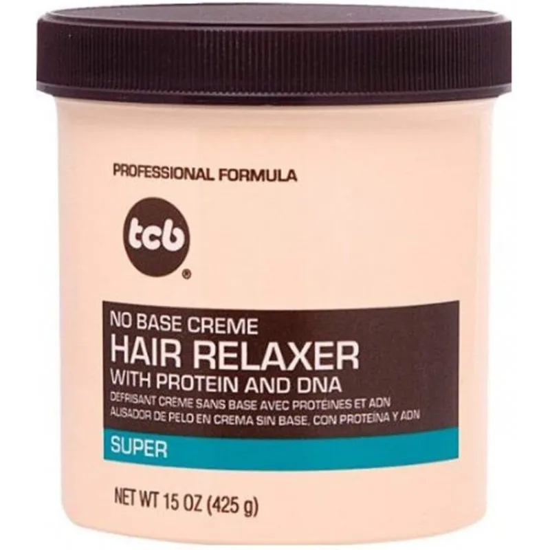 TCB HAIR RELAXER SUPER  crema alisadora 425gr. 15oz.