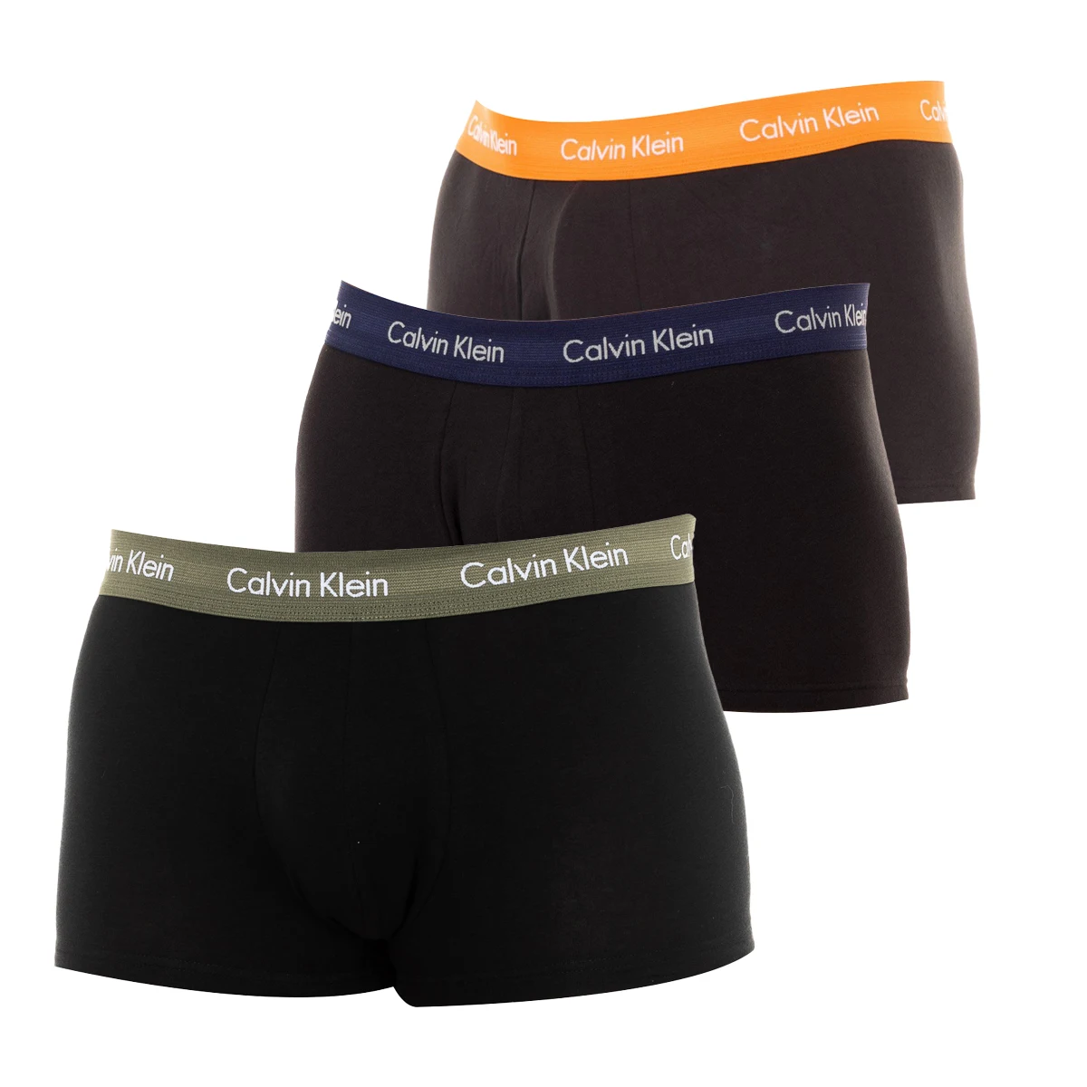 Calvin Klein-Pack 3 Boxers Low Rise Trunks U2664G para Hombre - AliExpress 200574005