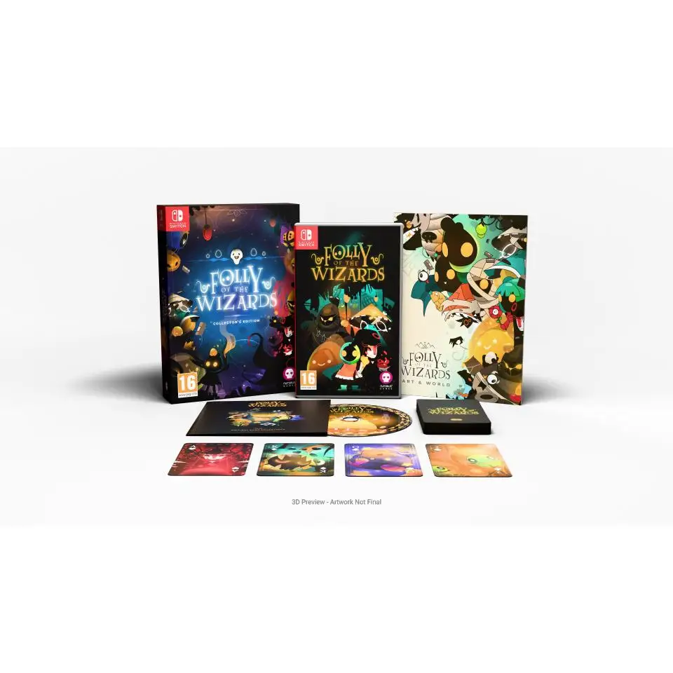 Folly of the Wizards Collectors Edition - Switch - Nuevo Precintado - PAL España - Selecta Play
