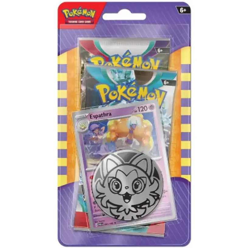 Pokemon Buste Blister 2 - Espathra - Inglese - Carte originali Tcg
