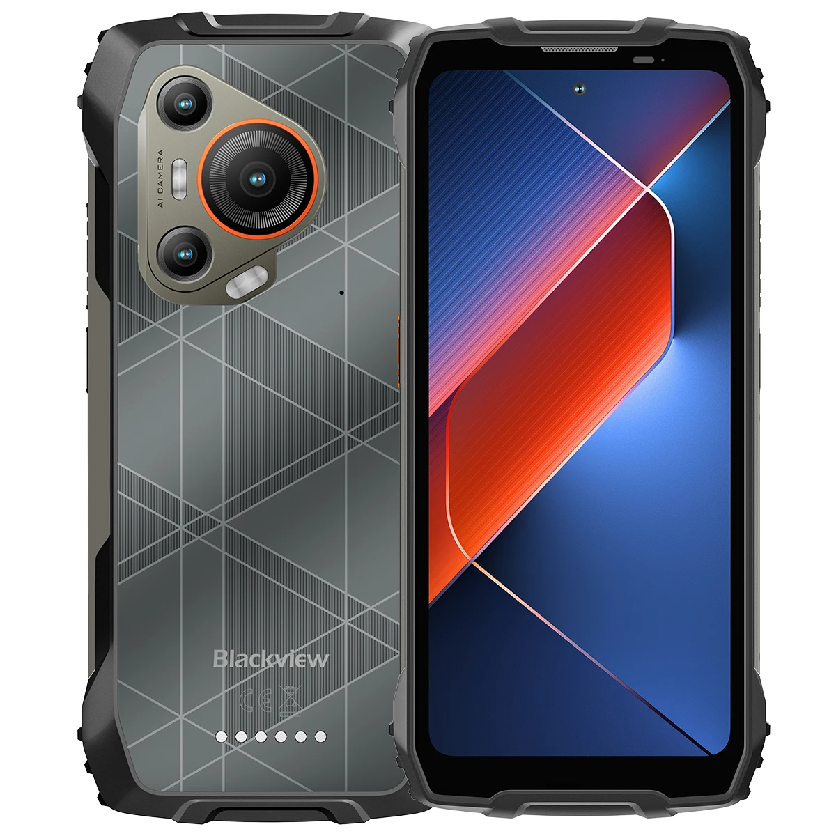 Blackview BL7000 5G Smartphone AI per Esterni Android 15, Display 7,68'' 120Hz, Dimensity 6300 5G, Telefono Rugged 7500mAh Senza Caricatore