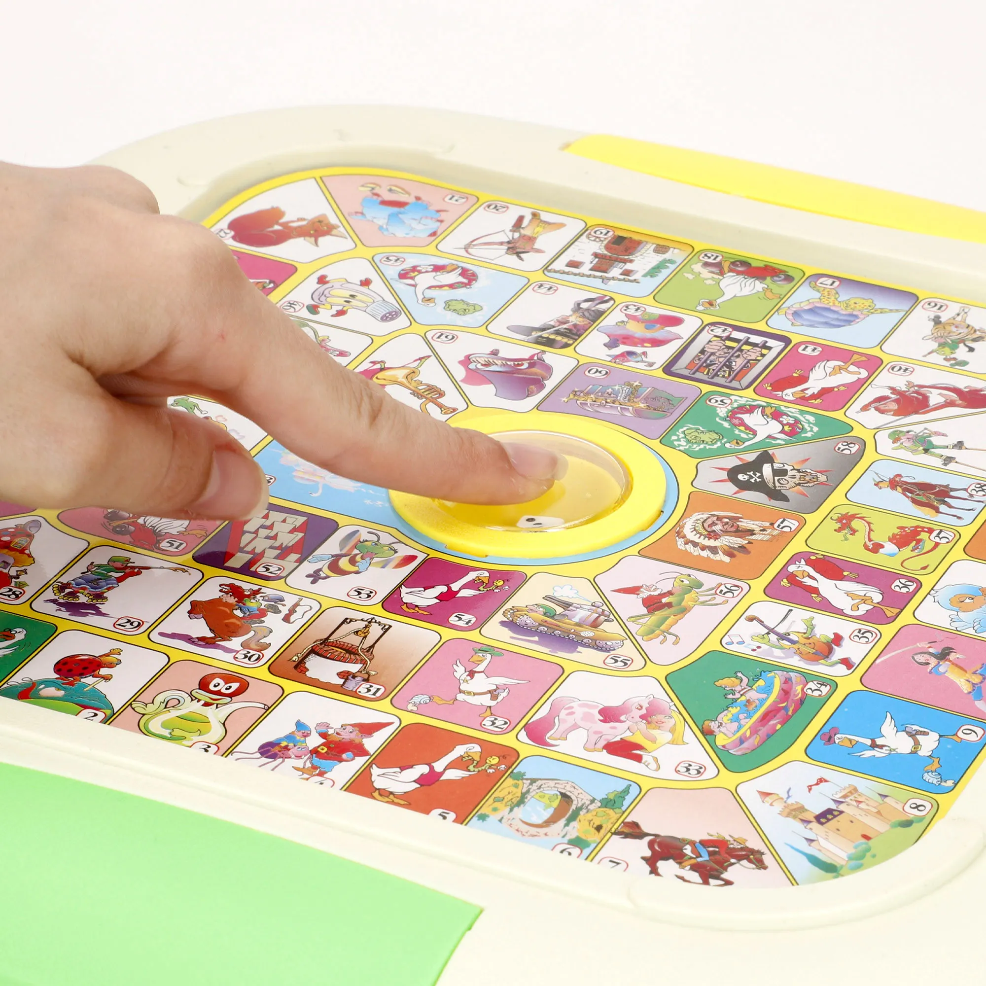 Colorbaby - Set of 3 Classic Board Games, including Parchís, Oca, and Electronic Bingo, perfect for 2 or more players, compact with storage compartments, educational fun for children aged 5 and up, ideal for family entertainment. #3