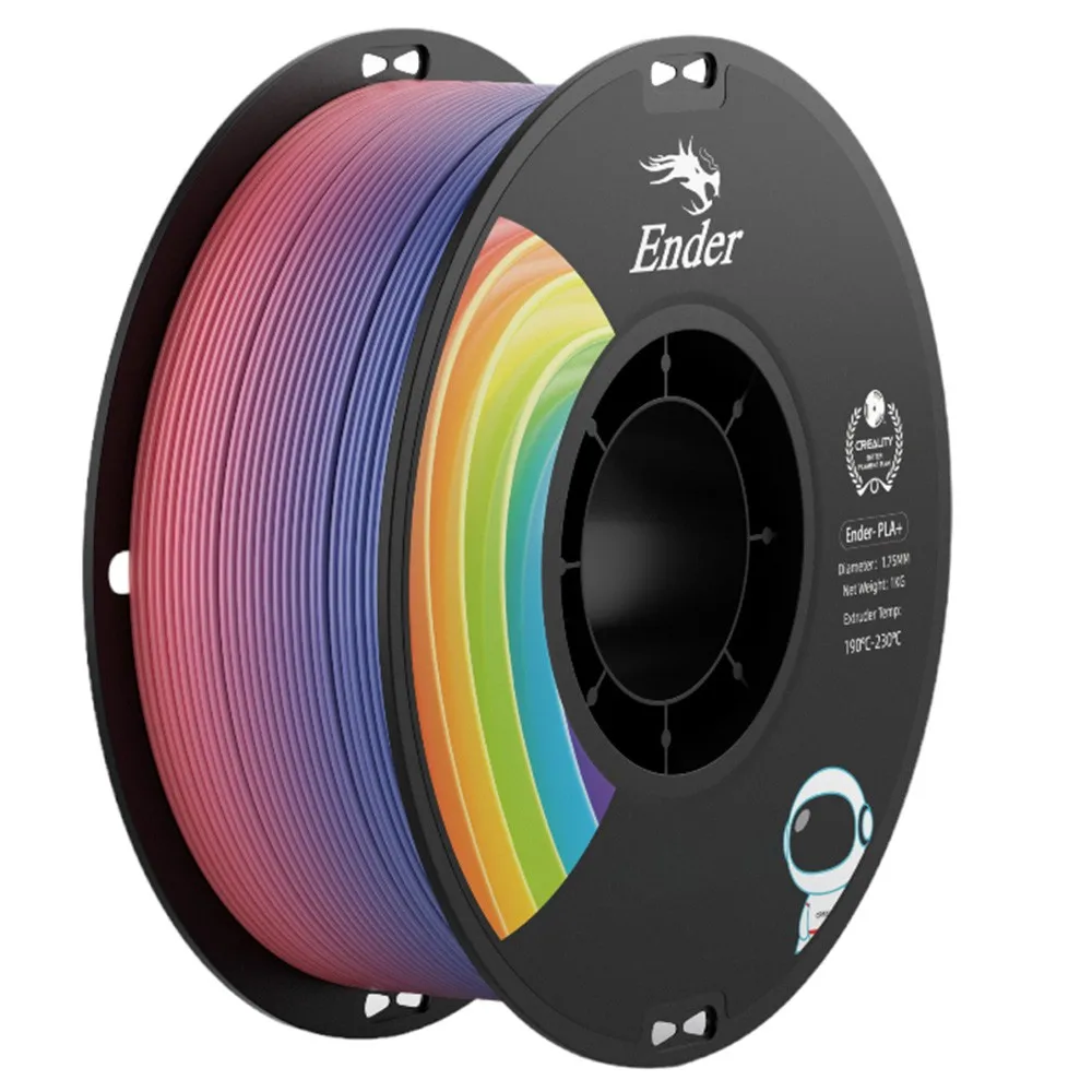 Creality Ender-PLA+ 1.75mm Filamento para Impresión 3D 1 KG, Velocidad de impresión de 40-100 mm/s,