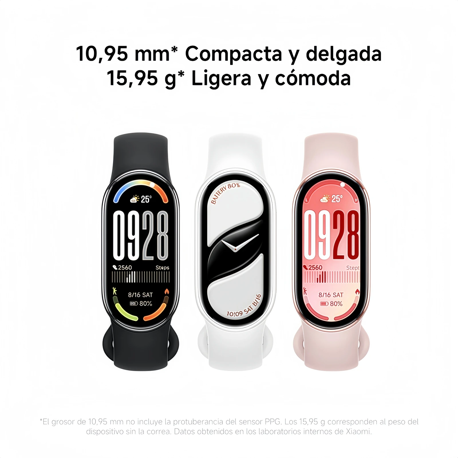 Xiaomi Smartband 10 – Pantalla AMOLED 1.72”,HyperOS 2.0,Monitorización Salud/Sueño,150+ Modos Deportivos,5ATM,Carga Rápida 9
