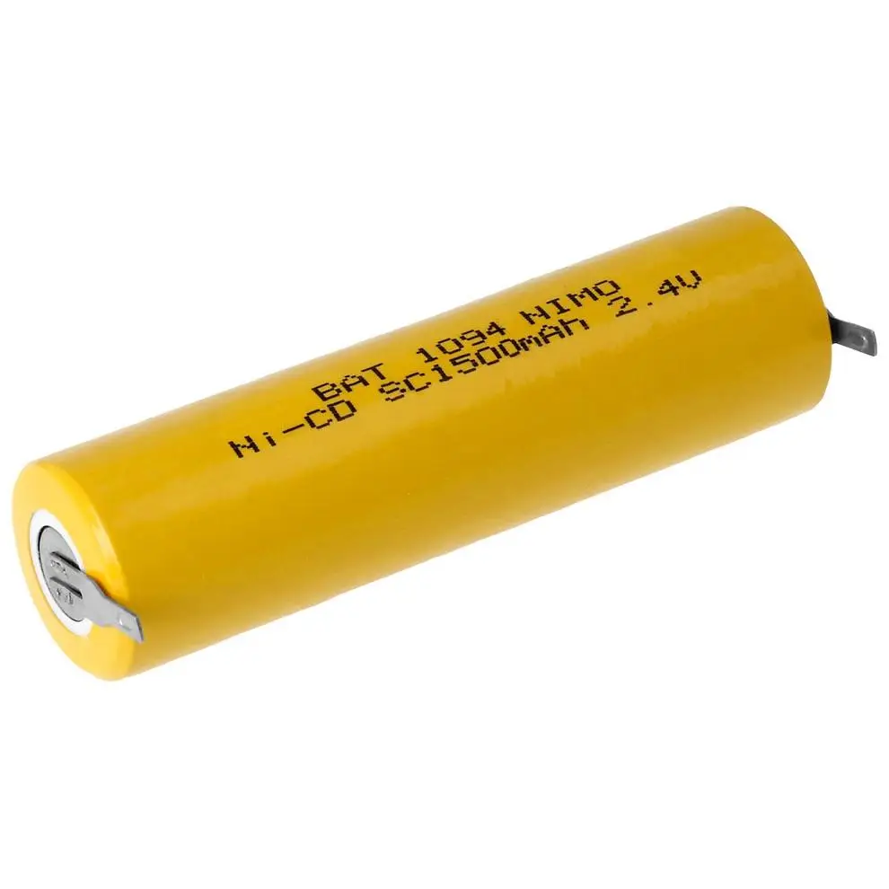Energivm Batería Nicd 2.4Vdc 1500ma para Luces de Emergencia