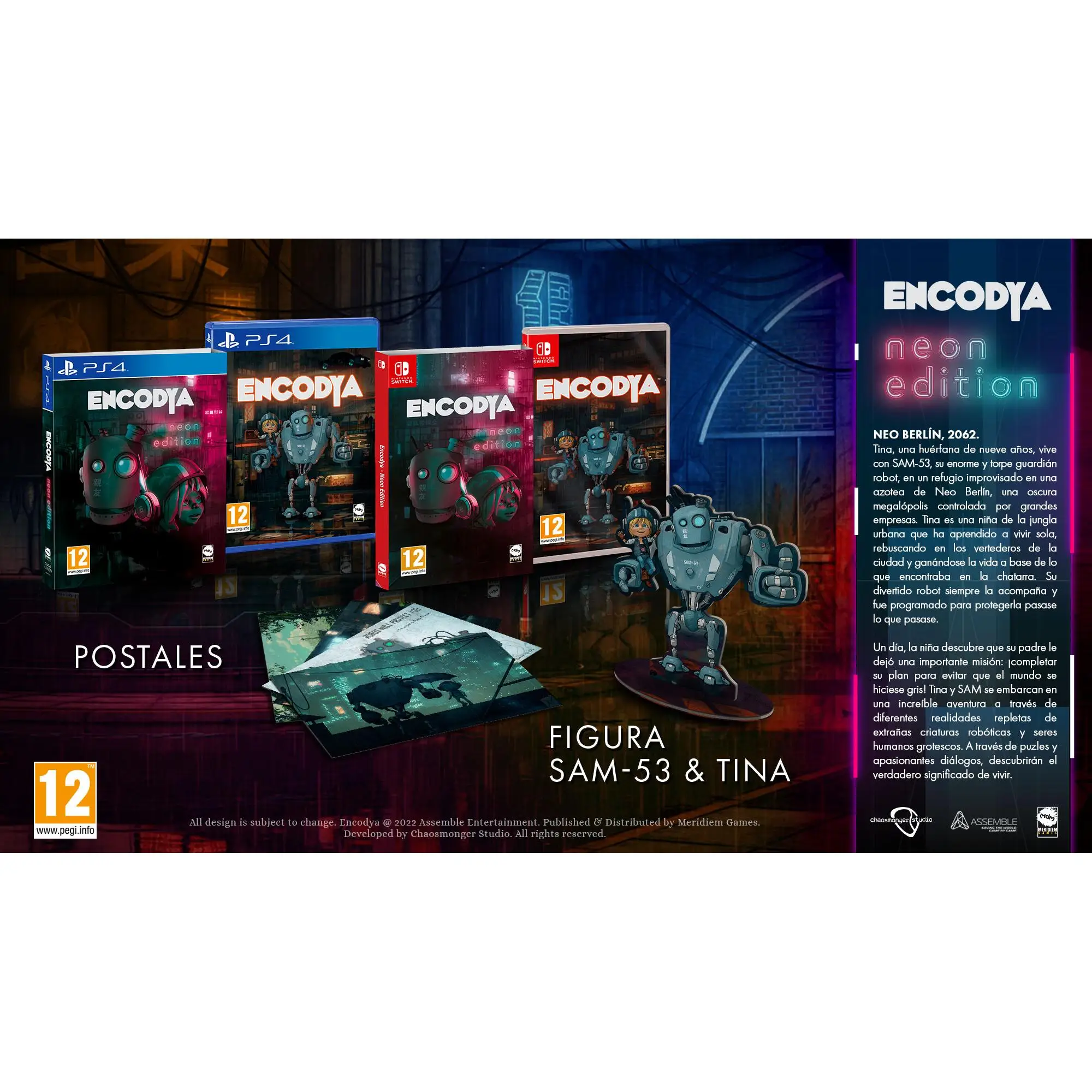 Nintendo Encodya Edición Neon Para Switch - Imagen 5