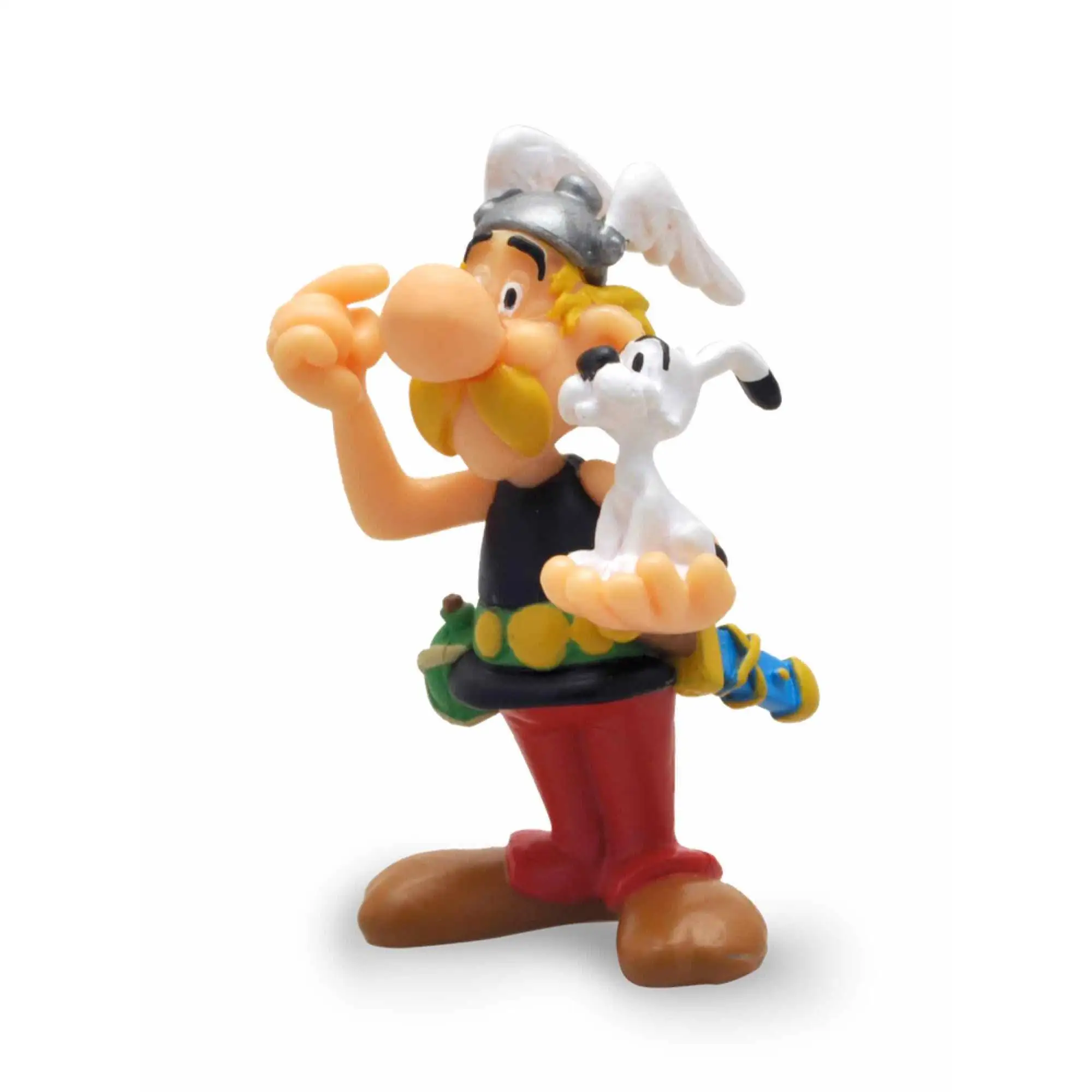 Plastoy asterix & obelix asterix figure with idefix pvc