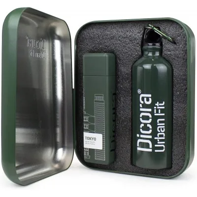 Colonia EDT Dicora Urban Fit Tokyo para hombre 100 ml. Box con botella sport 500 ml