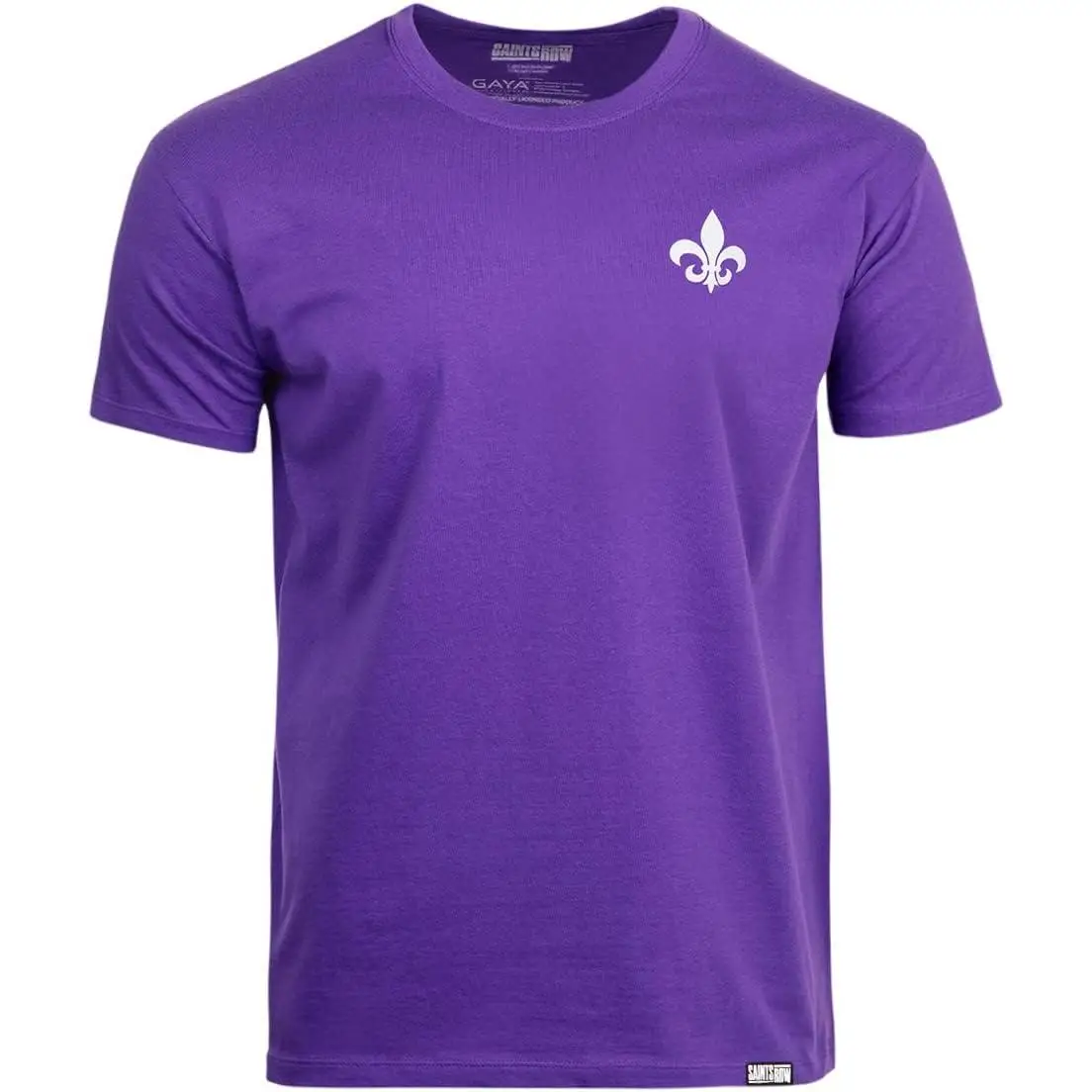 Saints Row Fleur Purple S T-shirt
