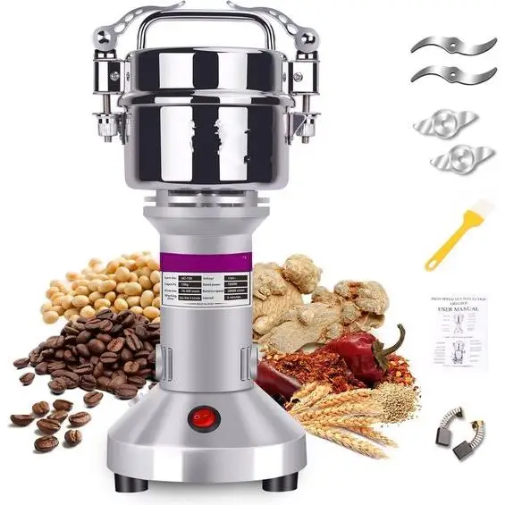 Royalty line electric coffee and spice grinder ®   Fg21801 - for 250 gr - 1200w