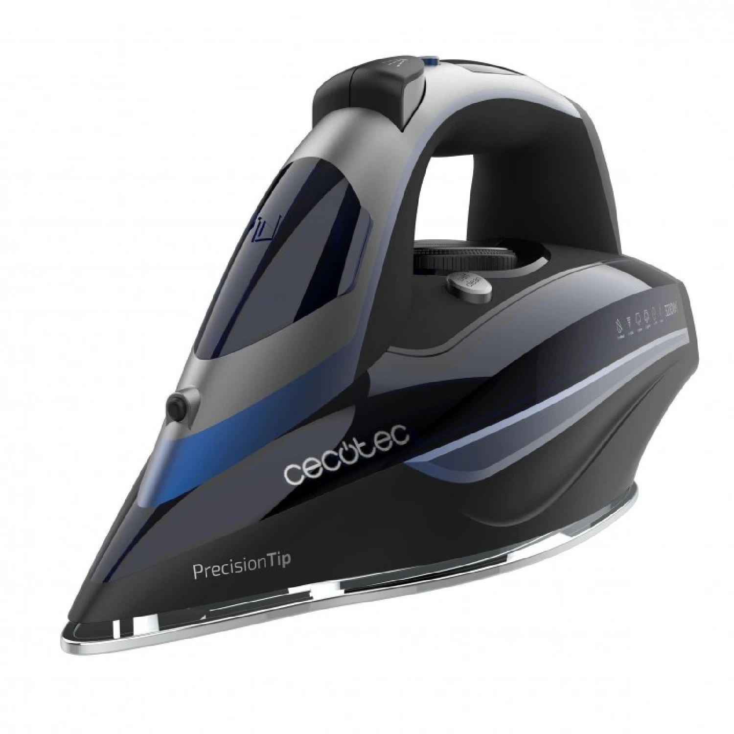 Cecotec Plancha Horizontal con Bomba IronHero 3200 i-Pump Anodized. 3200 W, Tecnología Power Steam, Golpe de Vapor 285 g/min