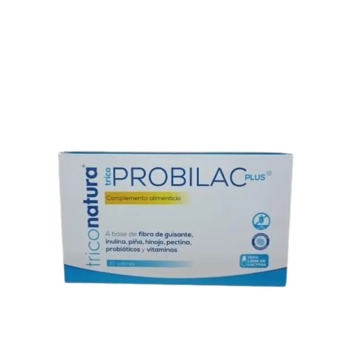 Probilac Plus 30 sobres – Triconatura | 15 cepas de probióticos, fibra y minerales para salud intestinal e inmunidad