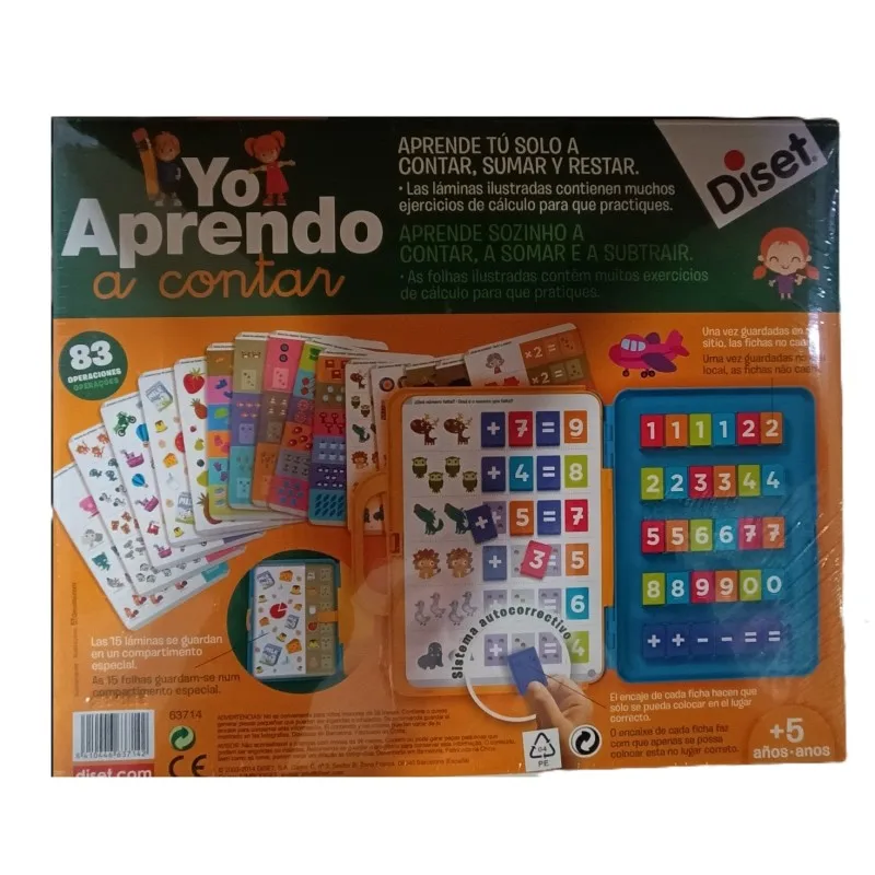 Educational game i learn to count briefcase - jumbo diset