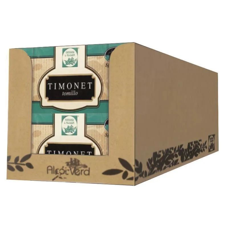 TIMONET, 8 boxes of 25 infusions of thyme Herbes l'Alcoia 8426614010082