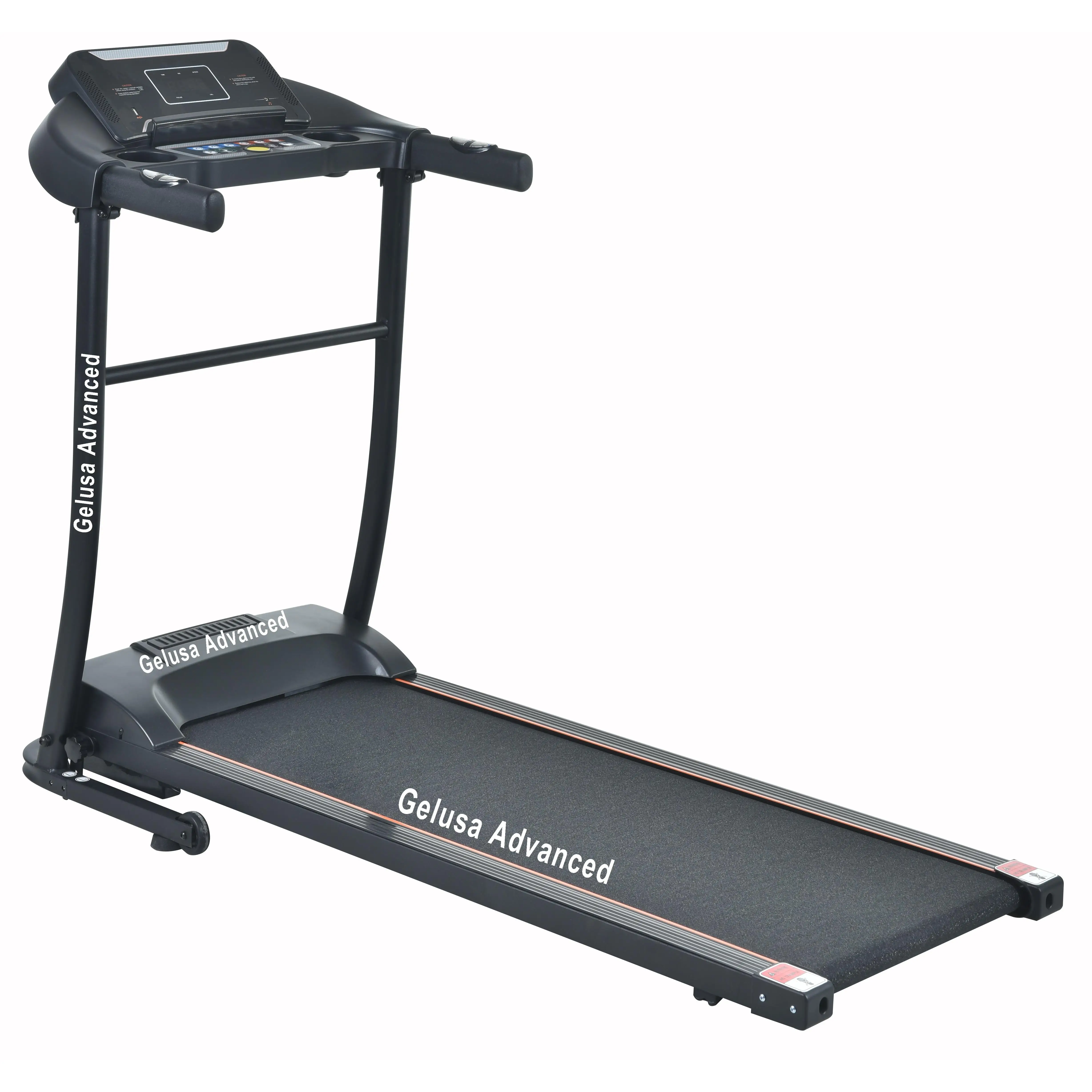 Cinta de correr eléctrica 2 en 1 para andar y correr, con inclinación manual, plegable Gelusa Avanced