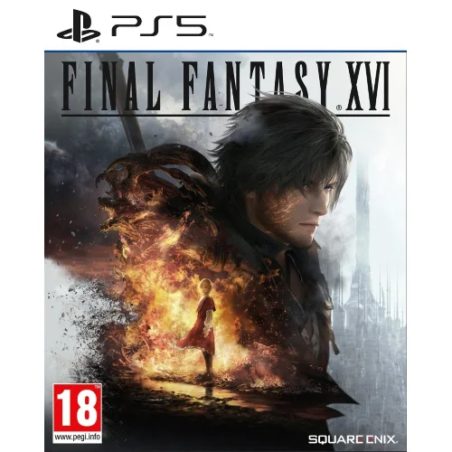 Final Fantasy XVI PS5 FR - Action RPG video game by Square Enix featuring epic battles, dynamic combat using Eikons, and a mature fantasy narrative set in the conflict-ridden realm of Valisthea, ideal for PS5 gaming enthusiasts. #1