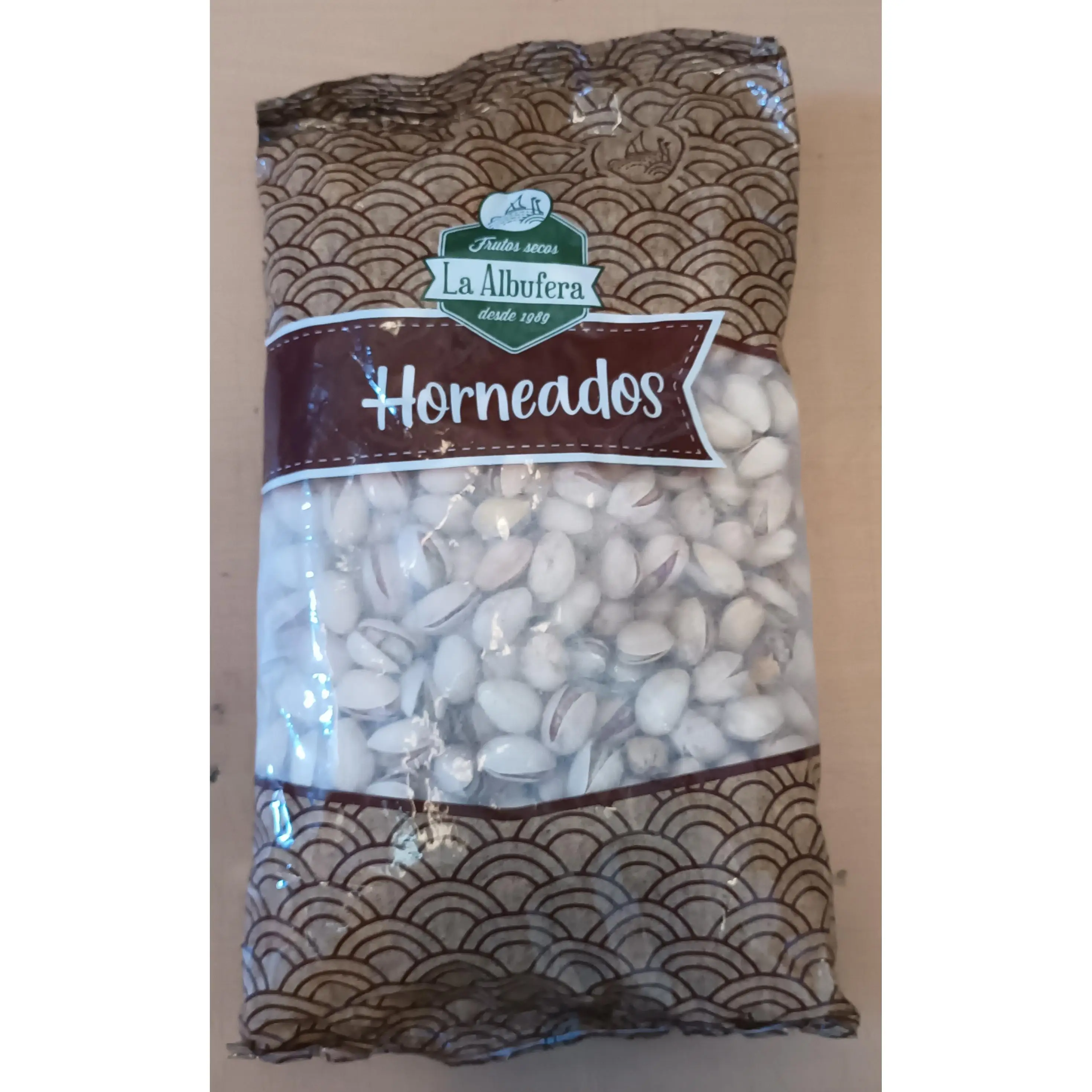 La Albufera Pistachos Tostados en Sal - Bolsa de 1 Kilo