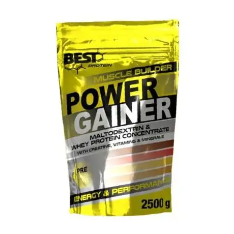 Power gainer strawberry 2500Bol Best Protein