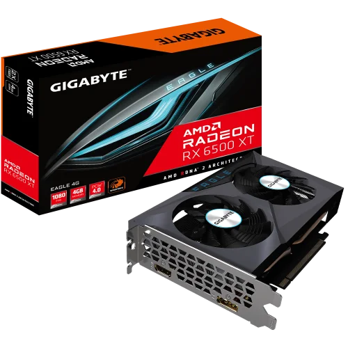 Gigabyte radeon rx 6500 xt eagle 4g amd 4 gb gddr6