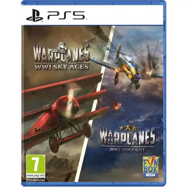Warplanes WWI Sky Aces + WW2 Dogfight - Playstation 5 - Nuevo Precintado - PAL España