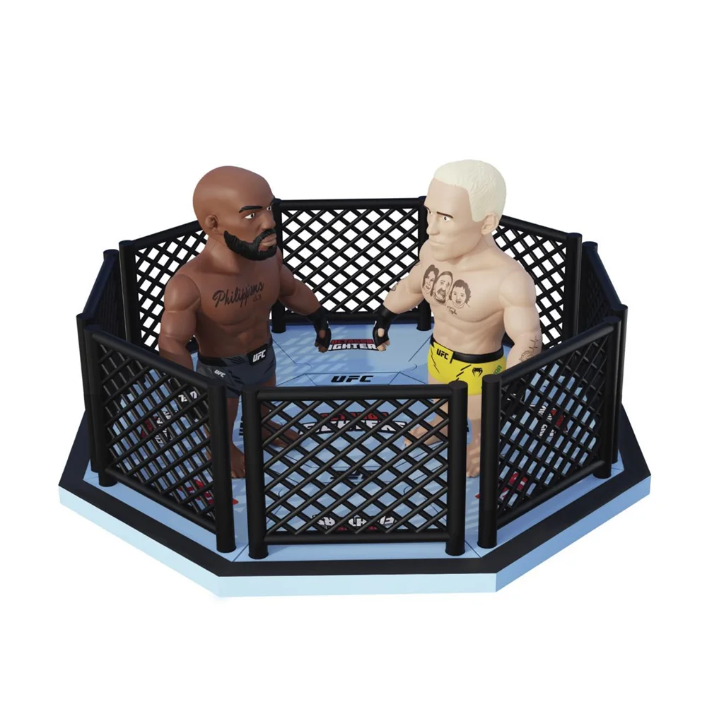 Articulated figure ufc punching bag 7.5 cms + fighting set (bizak 64119015)